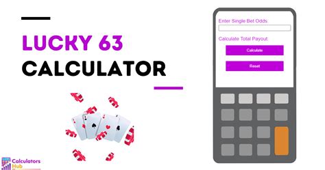 lucky 63 calculator free.